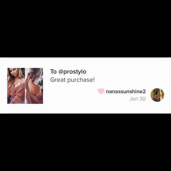 RED BEAN LOOSE FIT - SWEATER - Picture 3 of 3